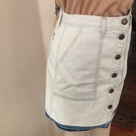 Current Elliott denim skirt sz 26 - Picture 3 of 8
